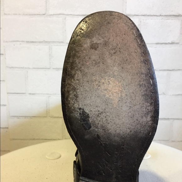 Frye ‘Phillip Harness’ Tall Washed Riding Boot - Picture 4 of 6